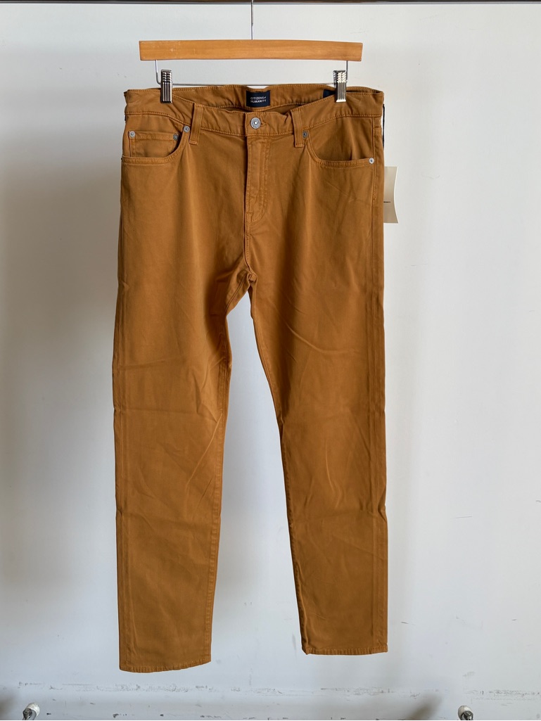 $238 Nwt Citizens Of Humanity “London” Slim Jeans In Mesquite Sz 32